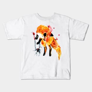 jumping fox Kids T-Shirt